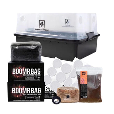 North Spore Max Yield Bins Boomr Bag Monotub Kit