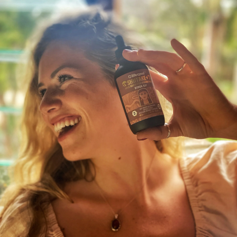 Shiitake mushroom liquid double extract by Life Cykel