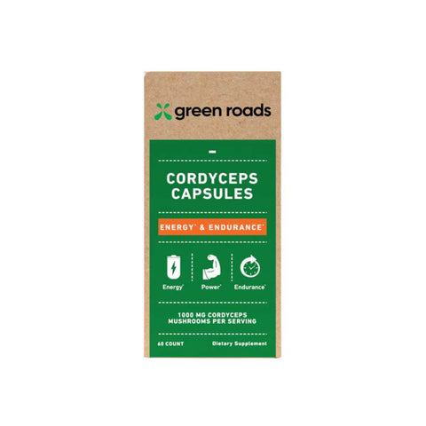 Cordyceps Energy & Endurance Mushroom Capsules (60ct)