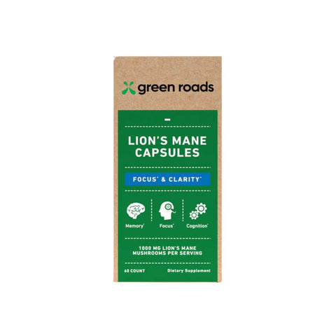 Lion’s Mane Focus & Clarity Mushroom Capsules (60ct)