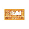 Polka Dot gummy candy package on a white background