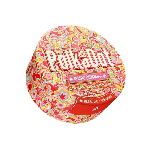 Polkadot Cherry Kiwi Limeade Magic Mushroom Gummies 10-Pack