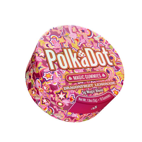 Polkadot Dragonfruit Lemonade Magic Mushroom Gummies 10-Pack