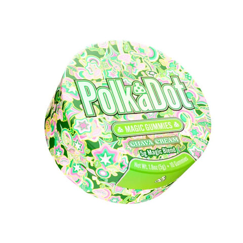 Polkadot Guava Cream Magic Mushroom Gummies 10-Pack
