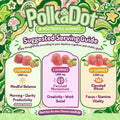 PolkaDot Nootropics Gummies Guava Cream serving guide chart Alpha Fungi