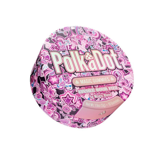 Polkadot Lychee Sour Fizz Magic Mushroom Gummies 10-Pack