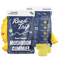 Road Trip Desert Stardust Mushroom Gummies – Pineapple flavor with tropical fruity taste, nootropic mushroom blend, and uplifting psychedelic-inspired effects