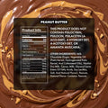 TRE House Extra Strength Mushroom Chocolate Bar Peanut Butter packaging back label displaying ingredients and supplement facts