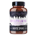 North Spore Organic 10-Mushroom Daily Complex 100% fruiting body capsule bottle